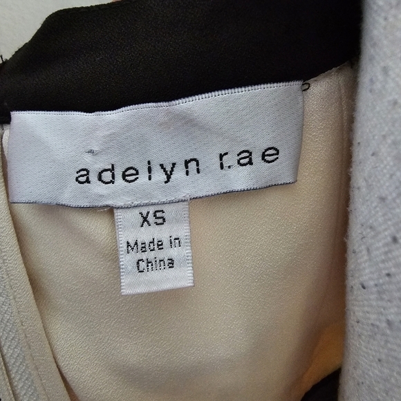 Adelyn Rae "Marissa" Cream & Black Lace Dress - Picture 12 of 12